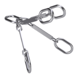 DIN 5688-1 R4 - Chain slings with  hooks or end links, grade 5, form R4