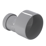 EN 1451-1 - Plastics piping systems for soil and waste discharge (low and high temperature) within the building structure - Polypropylene (PP) - Part 1: Eccentric reducers with spigot end