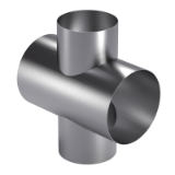 EN 1506 - Sheet metal air ducts and fittings with circular cross-section, crosspiece (X-pieces)