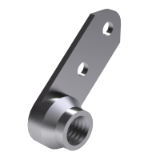 EN 2753 - Rivet nuts, self-locking, one-sided flange, with cylindrical cutting depth, of alloyed steel, MoS2-smeared