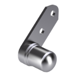 EN 2753 B - Rivet nuts, self-locking, one-sided flange, with cylindrical cutting depth, of alloyed steel, MoS2-smeared