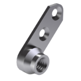 EN 2753 K - Rivet nuts, self-locking, one-sided flange, with cylindrical cutting depth, of alloyed steel, MoS2-smeared