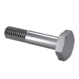 EN 2549 - Bolts, normal hexagonal head, close tolerance normal shank, short thread, in titanium alloy, anodized, MoS2 lubricated, metric series - Classification: 1100 MPa (at ambient temperature)/315°C