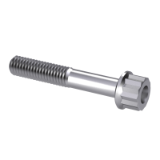 EN 2925 - Bolts, double hexagonal head, relieved shank, long thread, in heat resisting steel FE-PA92HT (A286) - Classification: 900 MPa (at ambient temperature)/650°C