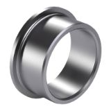 EN 4537-2 F - Bushes, flanged in corrosion-resisting steel with self-lubricating liner, elevated load, form F