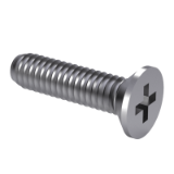 GOST 10619-80 H - Self-tapping conuntersunk screws for metal and plastik (Form H)
