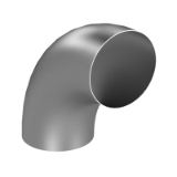 IS 11428 A2-S - Long radius elbows 90°, seamless, type A2