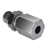 ISO 8434-1 SDSC-E - 24° cone connectors - Screw-in connectors with screw-in spigots according to ISO 1179-2 or ISO 9974-2, form SDSC-E