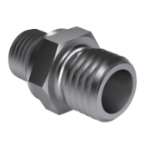 ISO 8434-1 SDS-E - 24° cone connectors - Screw-in connectors with screw-in spigots according to ISO 1179-2 or ISO 9974-2, form SDS-E