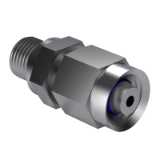ISO 8434-1 SWOSDS-B_Metric - 24° cone connectors - Straight adjustable screw-in socket with metallic seal with screw-in spigot according to ISO 6149-2 (series S) or ISO 6149-3 (series L), form SWOSDS-B