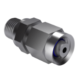 ISO 8434-1 SWOSDS-F - 24° cone connectors - Straight adjustable screw-in socket with O-ring with screw-in spigot according to ISO 6149-2 (series S) or ISO 6149-3 (series L), form SWOSDS-F