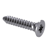 ISO 7050 R-Z - Cross recessed countersunk flat head tapping screws