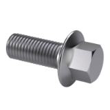 ISO 15072 - Hexagon bolts with flange with metric fine pitch thread - Small series - Product grade A