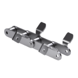 ISO 487 C F1 - Steel roller chains, type C, F1 attachment plates