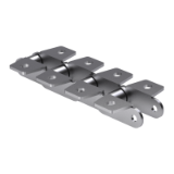ISO 487 C K1 - Steel roller chains, type C, K1 attachment plates