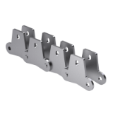 ISO 487 S M1 - Steel roller chains, type S, M1 attachment plates