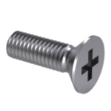 JIS B 1111 - Cross recessed countersunk head screws (for strength class 4.8), Type H