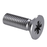 JIS B 1111 - Cross recessed countersunk head screws (for strength class 8.8, for property class A2-70, and for material symbol CU2-CU3), Type Z