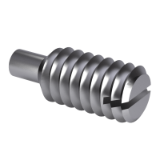 JIS B 1117 - Slotted set screws, Long dog point