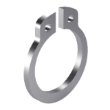 JIS B 2804 CE - Retaining rings for on-shaft-use, type CE