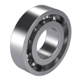 JIS B 1522 A - Angular contact ball bearings, Type with counterbored outer ring
