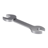 JIS B 4630 - Wrenches, Round type double-ended