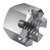 KS B 1015 Type 1 - Hexagon nuts with the groove