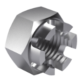 KS B 1015 Type 4 - Hexagon nuts with the groove