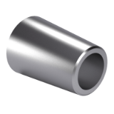 KS B 1541 RC2 - Steel butt-welding pipe fittings for ordinary use, pipe fittings reducers concentric Shape 2