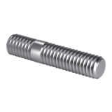 PN-M-82131:1990 - Studs length of the metal end 1,25d