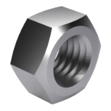 PN-M-82165:1984 A - Hexagon nuts with small width across flats