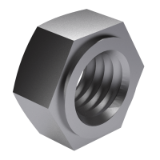 PN-M-82165:1984 B - Hexagon nuts with small width across flats