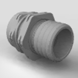 SIBAD-P0290-002 - Cable gland WADI-BN with metric thread for contact clearance