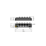 6814073 - Kompaktes Multiprotokoll-I/O-Modul für Ethernet, 8 digitale pnp Eingänge