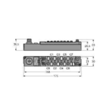 6824511 - piconet Coupling Module for CANopen, 8 Digital Outputs 0.5 A