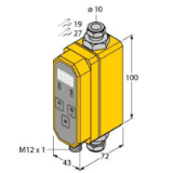 6870041 - Durchflussmessung, Inline-Sensor mit integrierter Auswerteelektronik