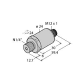 100002445 - Pressure Transmitter, Ratiometric Output (3-Wire)